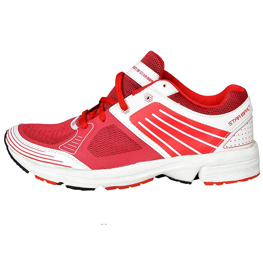 SEGA Advantage Red White Running Shoes