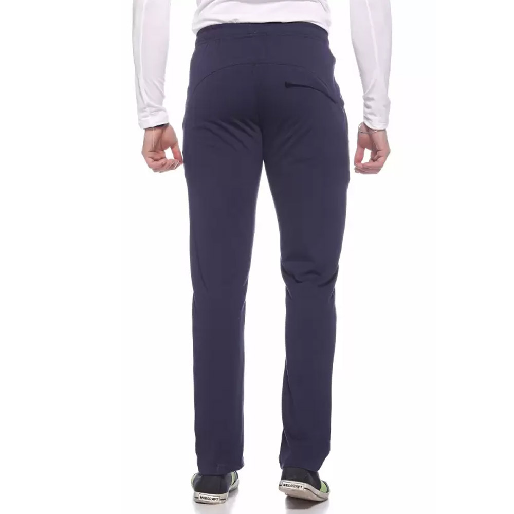 Sport Sun Solid Men Dark Blue Track Pants